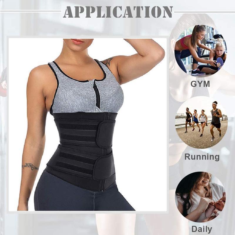 MCY Women WAIST Trainer Corset Trimmer Belt / Compression Body Shaper Cincher for Women Weight Loss / Sauna Sweat Workout Fitness Sport Girdle Belt