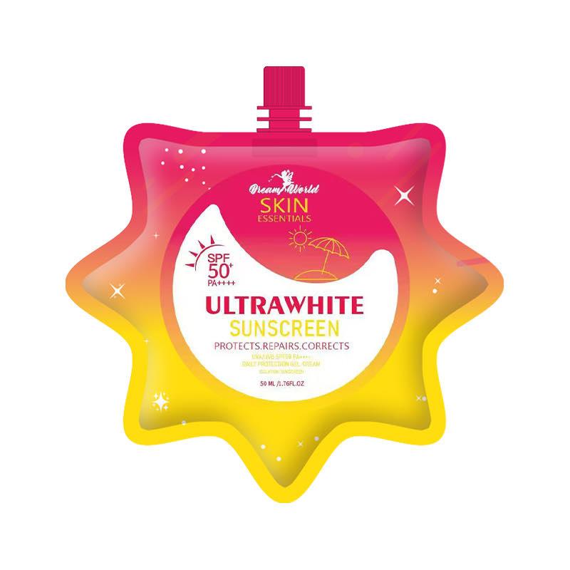 【24H Shipped】DW Ultra Fresh SPF50 PA++++ Lightweight Gel-Cream Sunscreen | Whitening, Anti-Aging, No Whitecast, Glowing Finish for All Skin