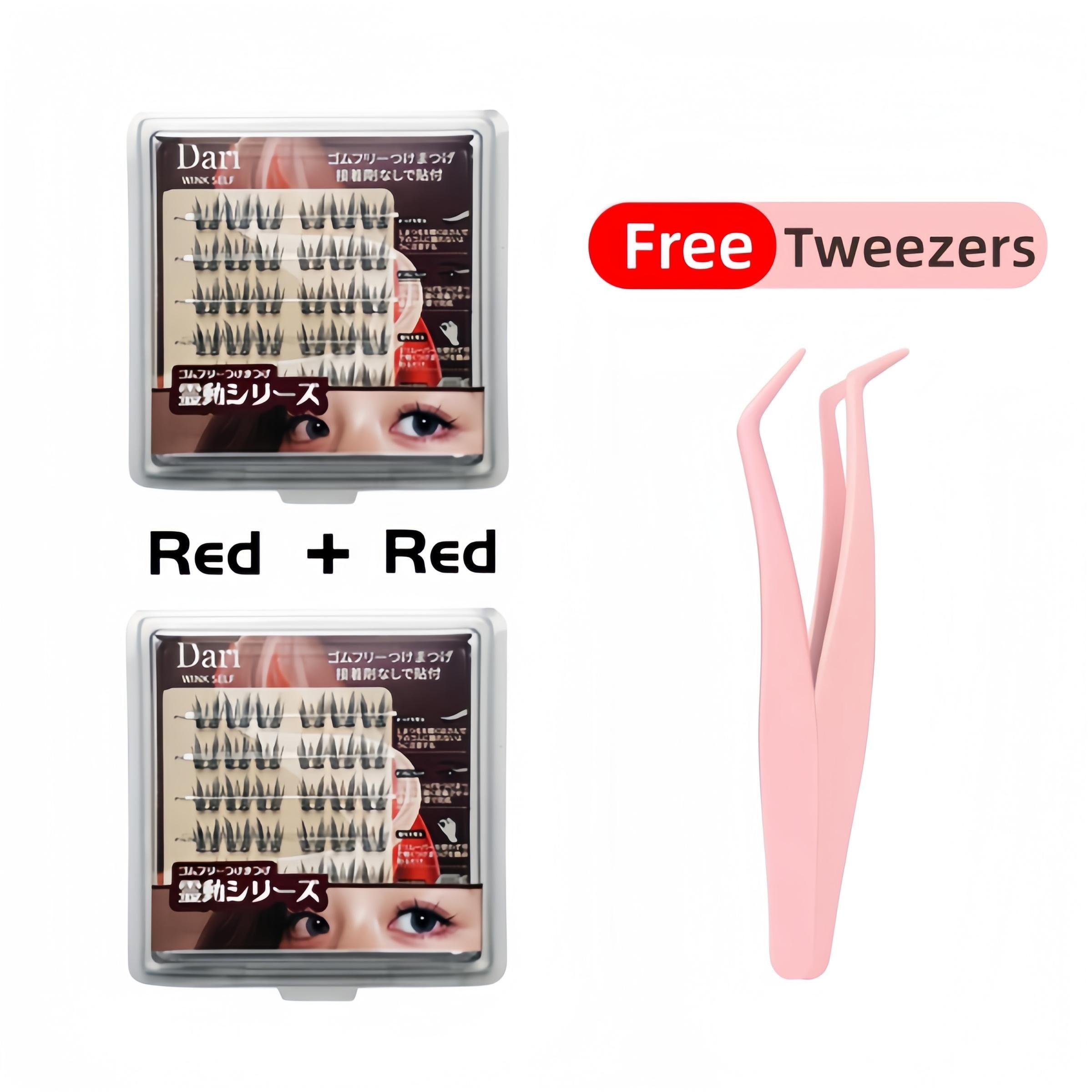 36 Cluster Dari Agile Series False Eyelashes Self-Adhesive New Upgraded Softer Lashes Glue-Free 10-12mm