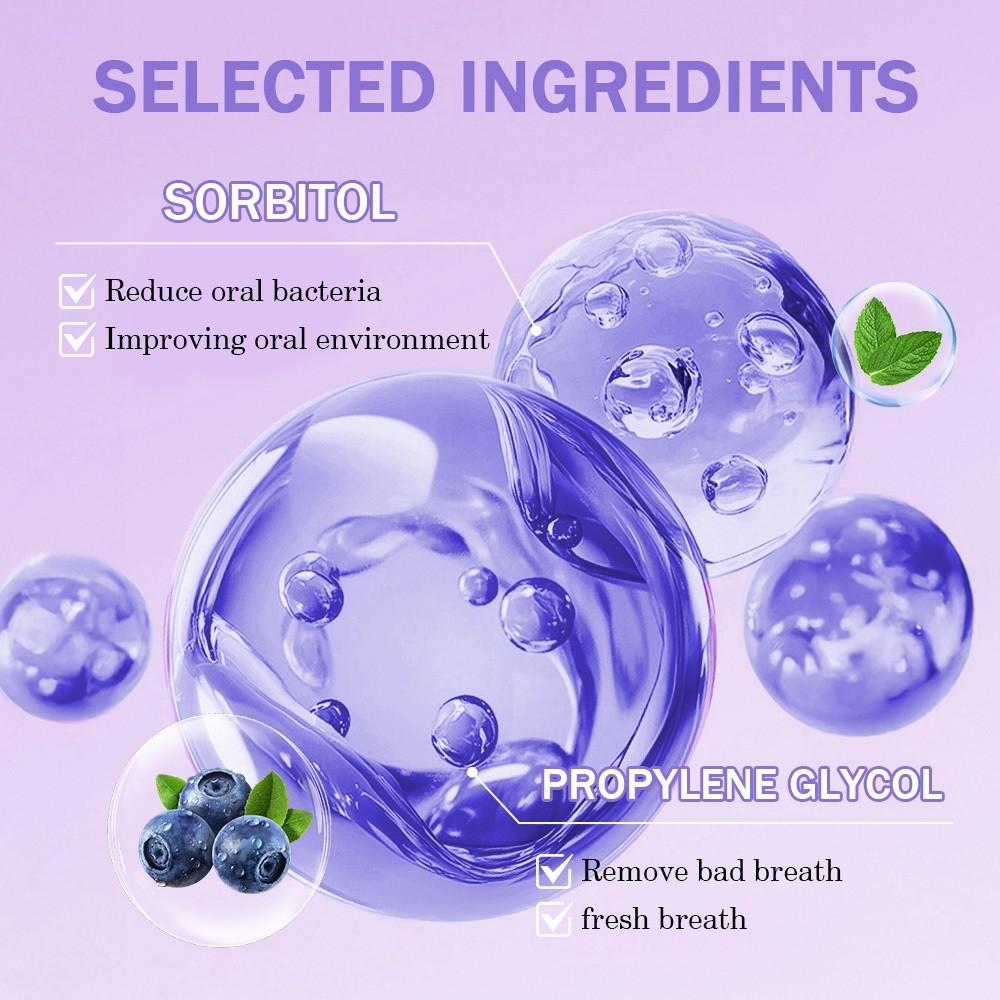 Buy 1 Take 1-Veenleen Blueberry Oral spray Mint Breath Refresher Eliminates Smoke