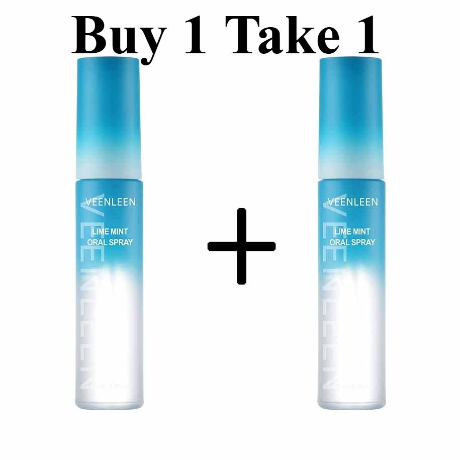 Buy 1 Take 1-Veenleen Blueberry Oral spray Mint Breath Refresher Eliminates Smoke