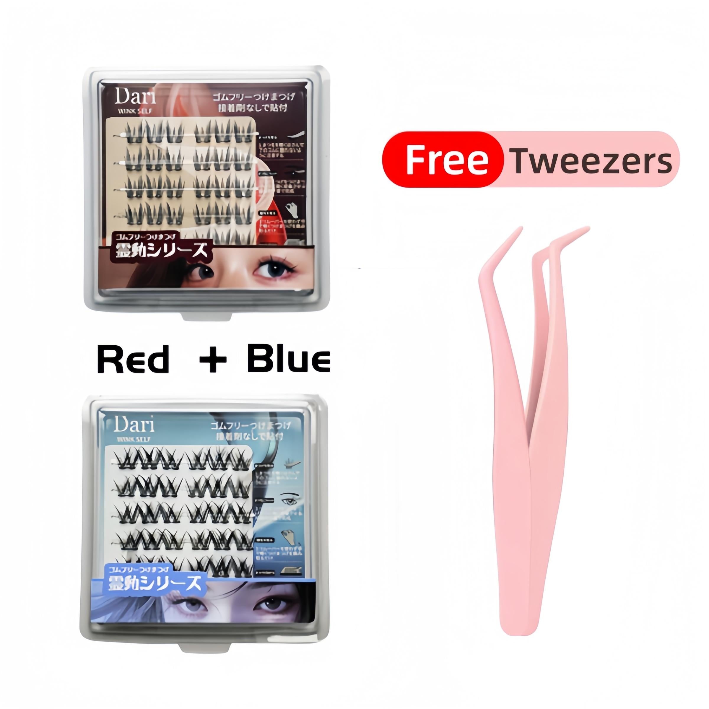 36 Cluster Dari Agile Series False Eyelashes Self-Adhesive New Upgraded Softer Lashes Glue-Free 10-12mm