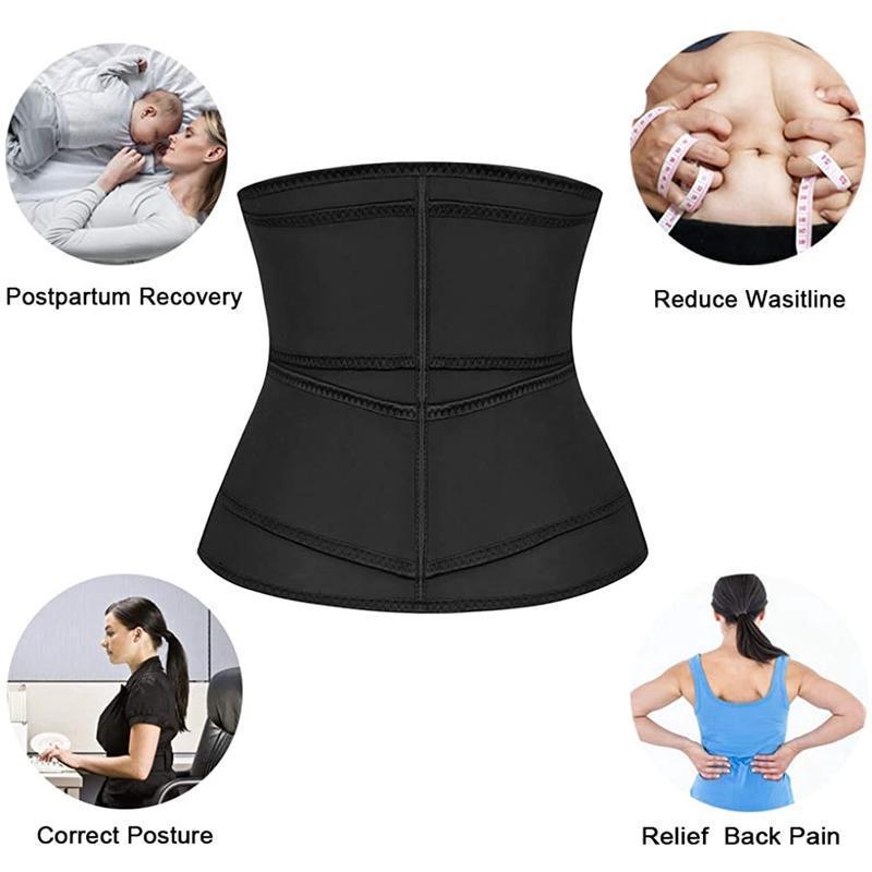 MCY Women WAIST Trainer Corset Trimmer Belt / Compression Body Shaper Cincher for Women Weight Loss / Sauna Sweat Workout Fitness Sport Girdle Belt