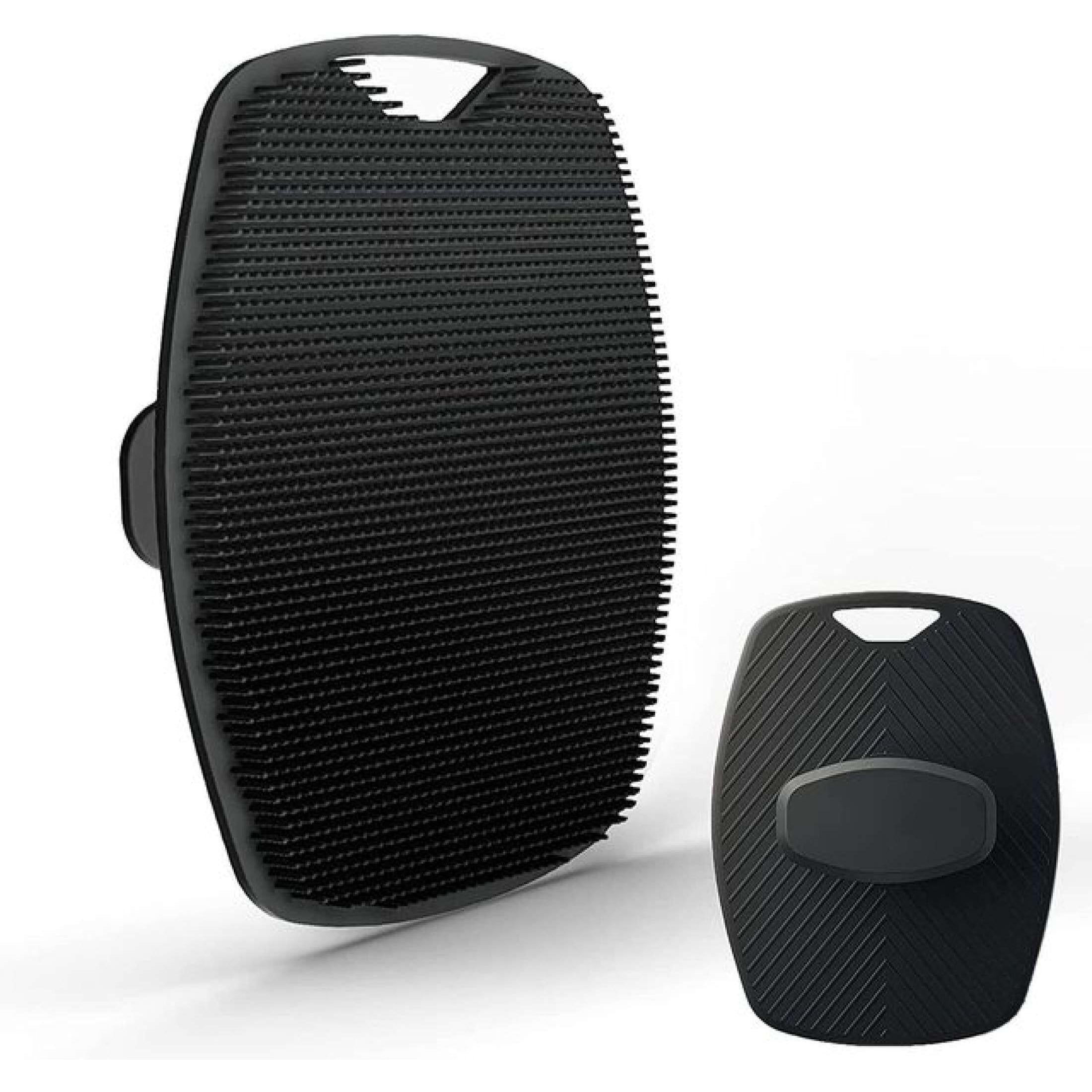 Silicone Body Scrubber with Ergonomic No-Slip Handle Cleaning and Massage Your Skin Easy To Hold and Hang