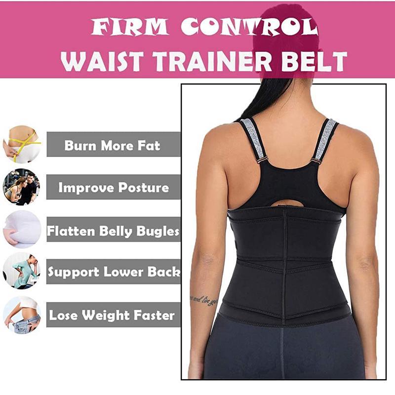MCY Women WAIST Trainer Corset Trimmer Belt / Compression Body Shaper Cincher for Women Weight Loss / Sauna Sweat Workout Fitness Sport Girdle Belt